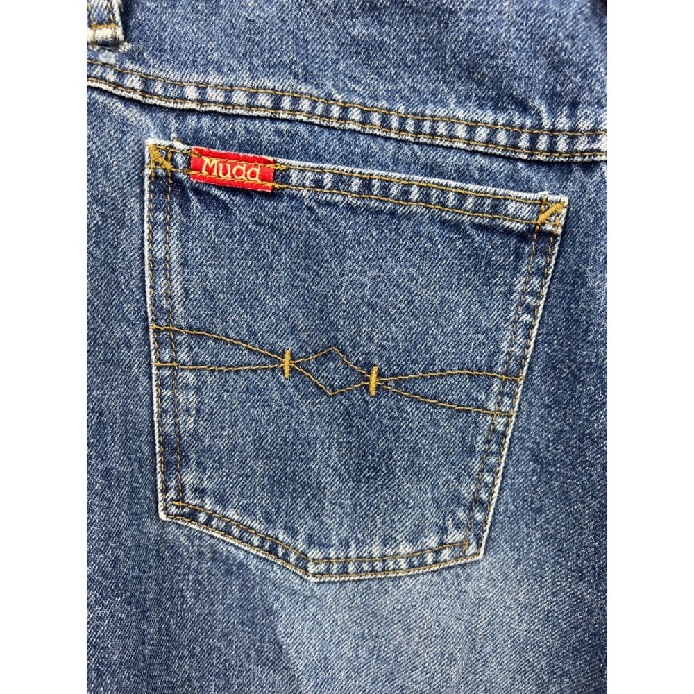 VTG Women's MUDD Denim High Rise Flare Jeans For The Beat Generation 30 X 33‎ - Picture 5 of 14